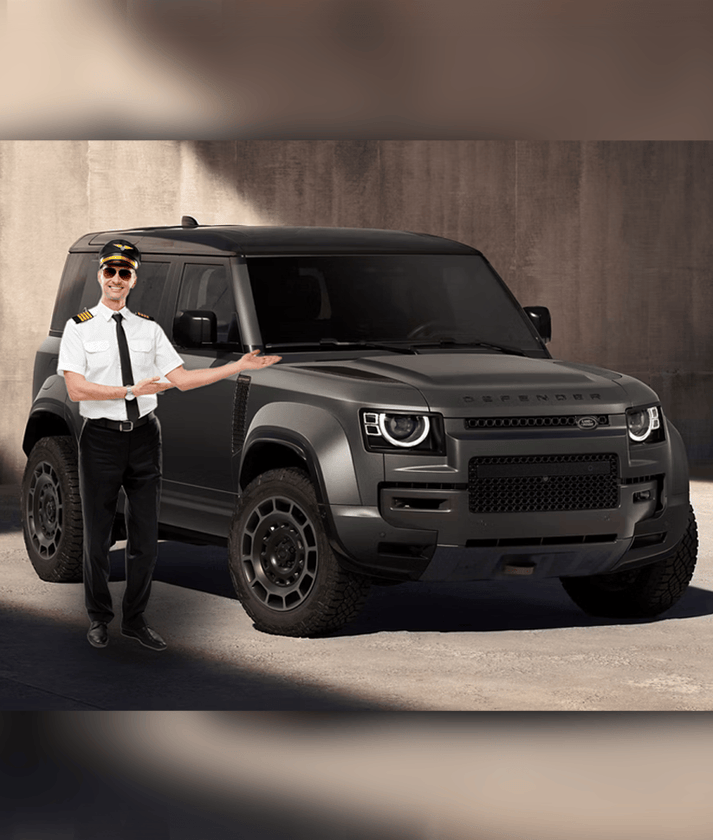 Land Rover Defender 2023 with Driver