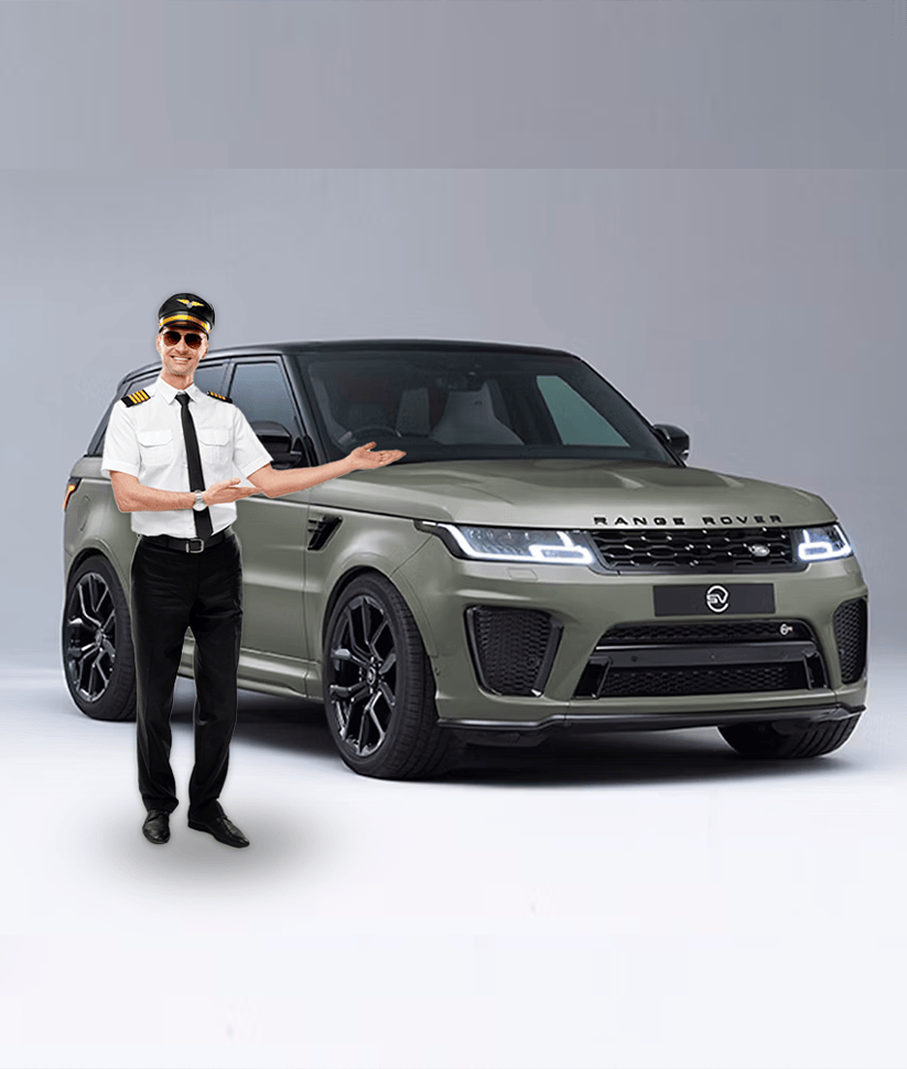 Range Rover SVR 2023 with Driver