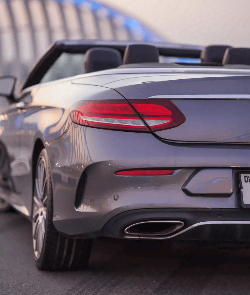 Mercedes C300 convertible 2022 Gray thumbnail 6