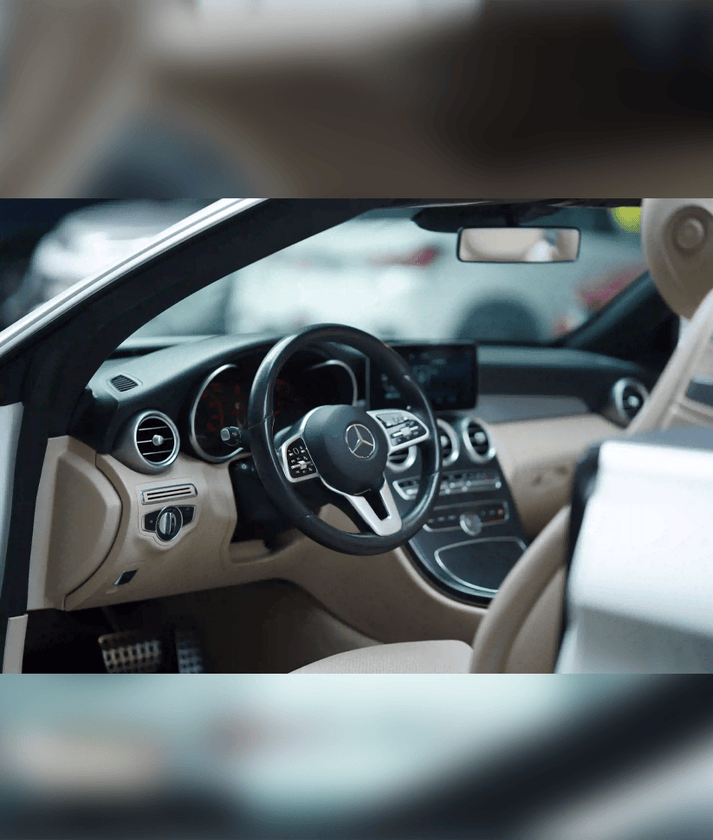 Mercedes C300 convertible 2022 White thumbnail 6